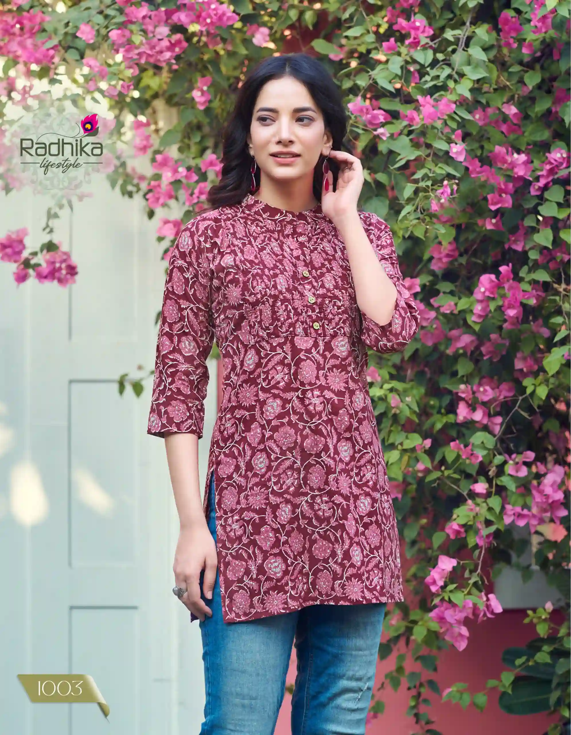 Radhika Lifestyle Summer Shine Vol 1 Pure Heavy Cotton Wholesale Kurtis Catalog